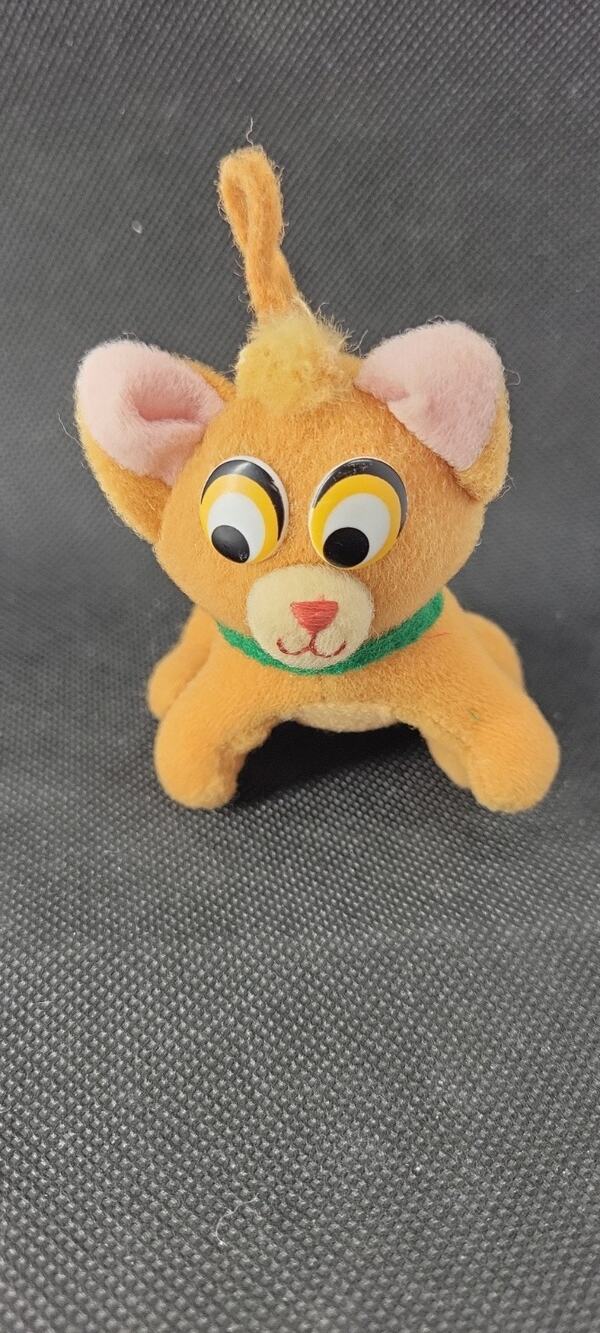 1988 Disney McDonalds Oliver & Company Oliver Cat Plush Christmas Ornament